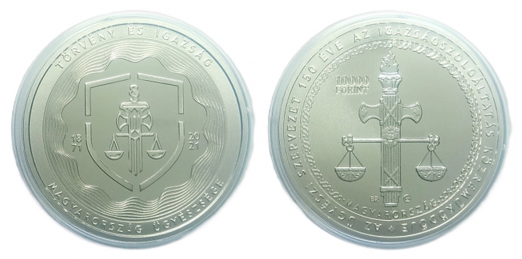 2021 Magyarország Ügyészsége 10000 forint