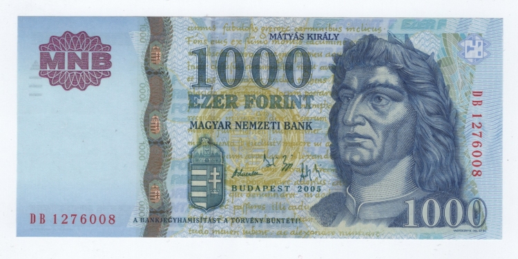 2005 1000 forint