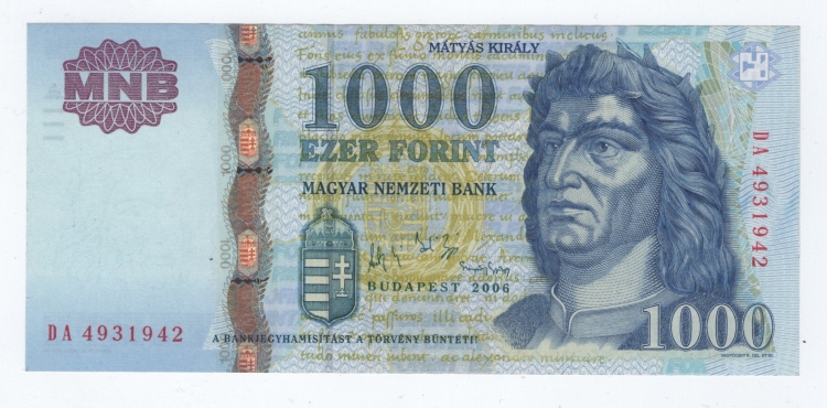 2006 1000 forint