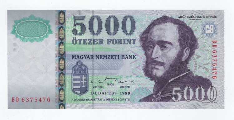 1999 5000 forint