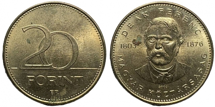 2003 Deák Ferenc 20 forint