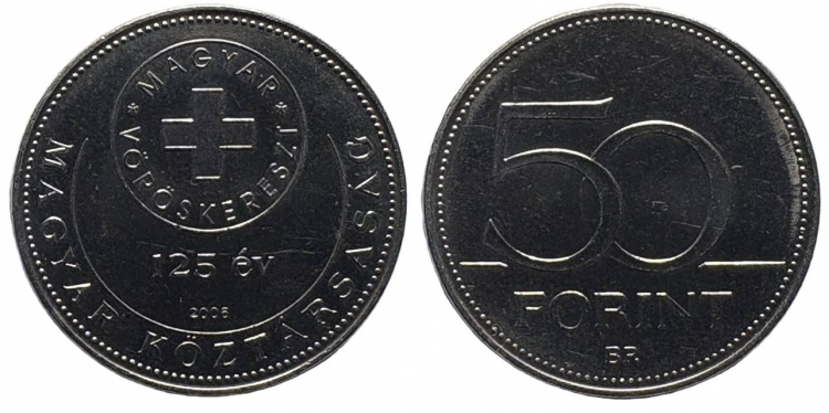 2006 Magyar Vöröskereszt 50 forint