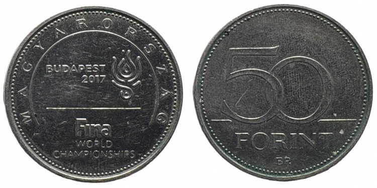 2017 Fina 50 forint
