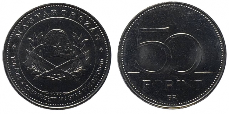 2020 Tűzoltóság 50 forint