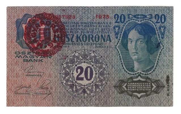 1913 20 korona