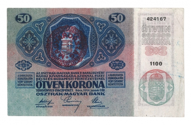 1914 50 korona