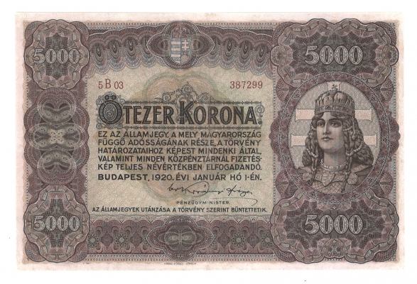 1920 5000 korona