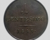 1849 1 centesimo M Ferenc József