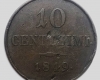 1849 10 centesimi M Ferenc József