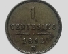 1852 Ferenc József 1 centesimo