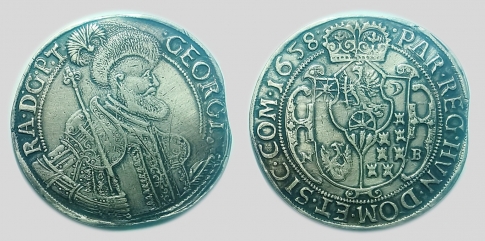 1658 II Rákóczi György tallér