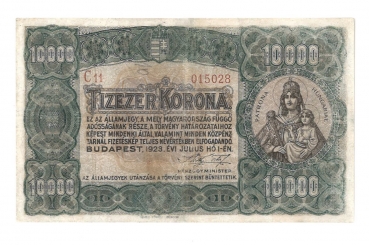 1923 10000 korona