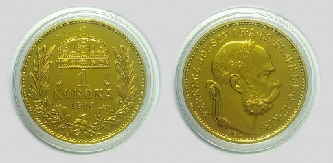 1906 Ferenc József 1 korona