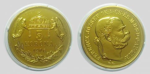1906 Ferenc József 5 korona
