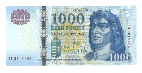 2009 1000 forint