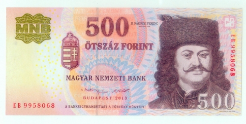 2013 500 forint