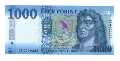 2017 1000 forint