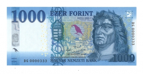 2017 1000 forint