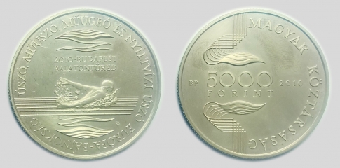 2010 Úszó Európa-Bajnokság 5000 forint