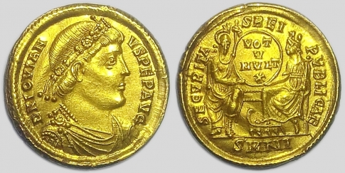 Iovianus arany solidus