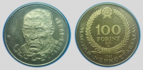 1983 Czóbel Béla 100 forint