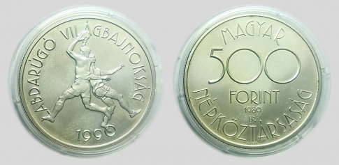 1989 Labdarugó Világbajnokság 500 forint