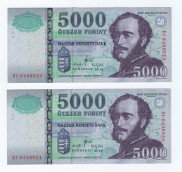 2010 5000 forint