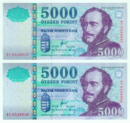 2010 5000 forint
