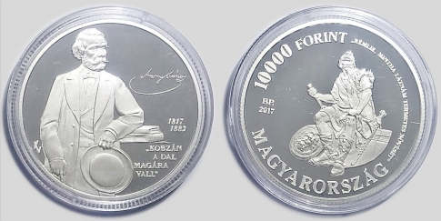 2017 Arany János 10000 forint