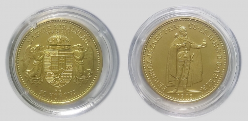 1915 Ferenc József 10 korona UV