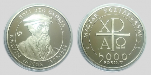 2009 Kálvin János 5000 forint