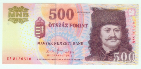 2011 500 forint
