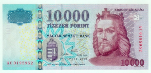 2012 10000 forint