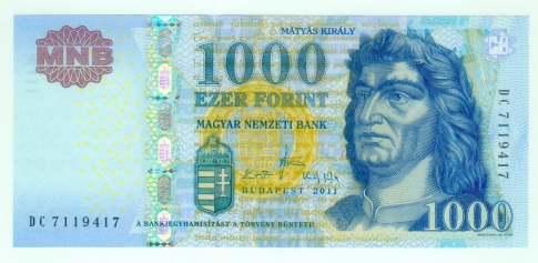 2011 1000 forint