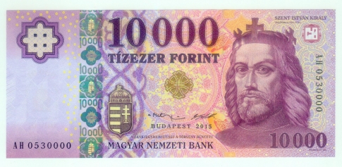2015 10000 forint