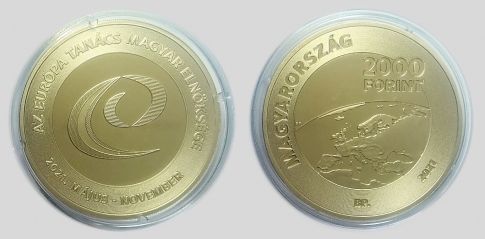 2021 Az Európa Tanács magyar elnöksége 2000 forint
