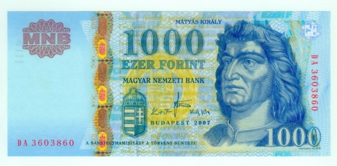 2007 1000 forint