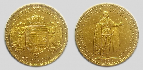 1914 Ferenc József 20 korona
