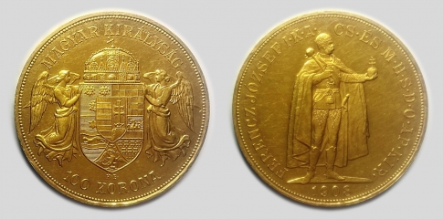 1908 Ferenc József 100 korona