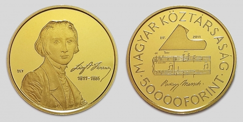 2011 Liszt Ferenc 50000 forint
