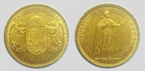 1904 Ferenc József 20 korona