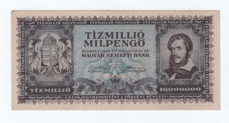1946 10 millió milpengő