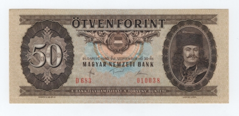 1980 50 forint
