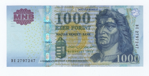 2015 1000 forint