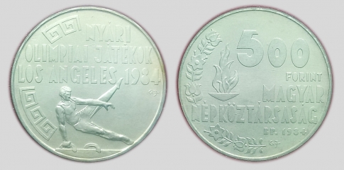 1984 Nyári olimpia - Los Angeles 500 forint