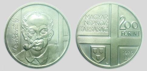 1976 Magyar Festők sor I. - Derkovits Gyula 200 forint