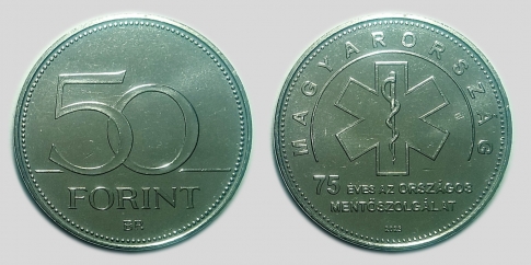 2023 Országos Mentőszolgálat 50 forint