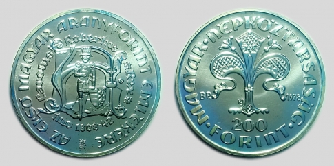 1978 Az első magyar aranyforint 200 forint