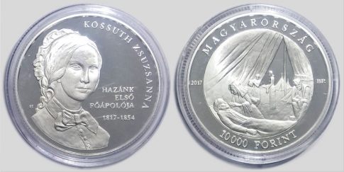 2017 Kossuth Zsuzsanna 10000 forint