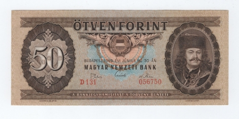 1969 50 forint